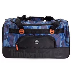 timberland camo luggage